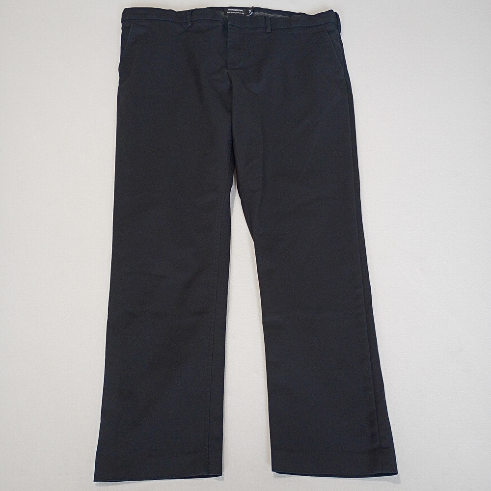 Nordstrom Tech-Smart Athletic Fit Black Pants Chino Slacks 40x32